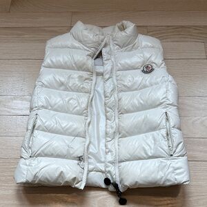 Moncler Off-White Puffer Vest